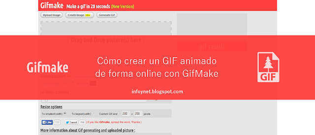 Cómo crear un GIF animado de forma online con GifMake