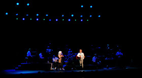 Lyle Lovett and Emmylou Harris at Wolf Trap