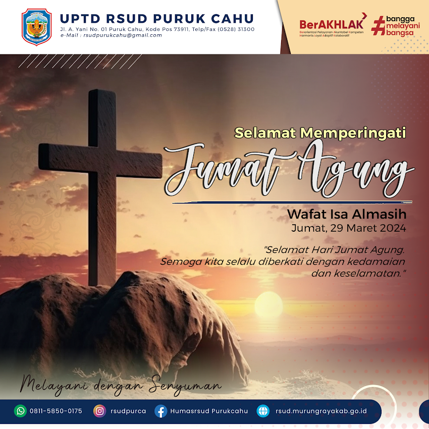 Selamat Memperingati Jumat Agung Wafatnya Yesus Kristus