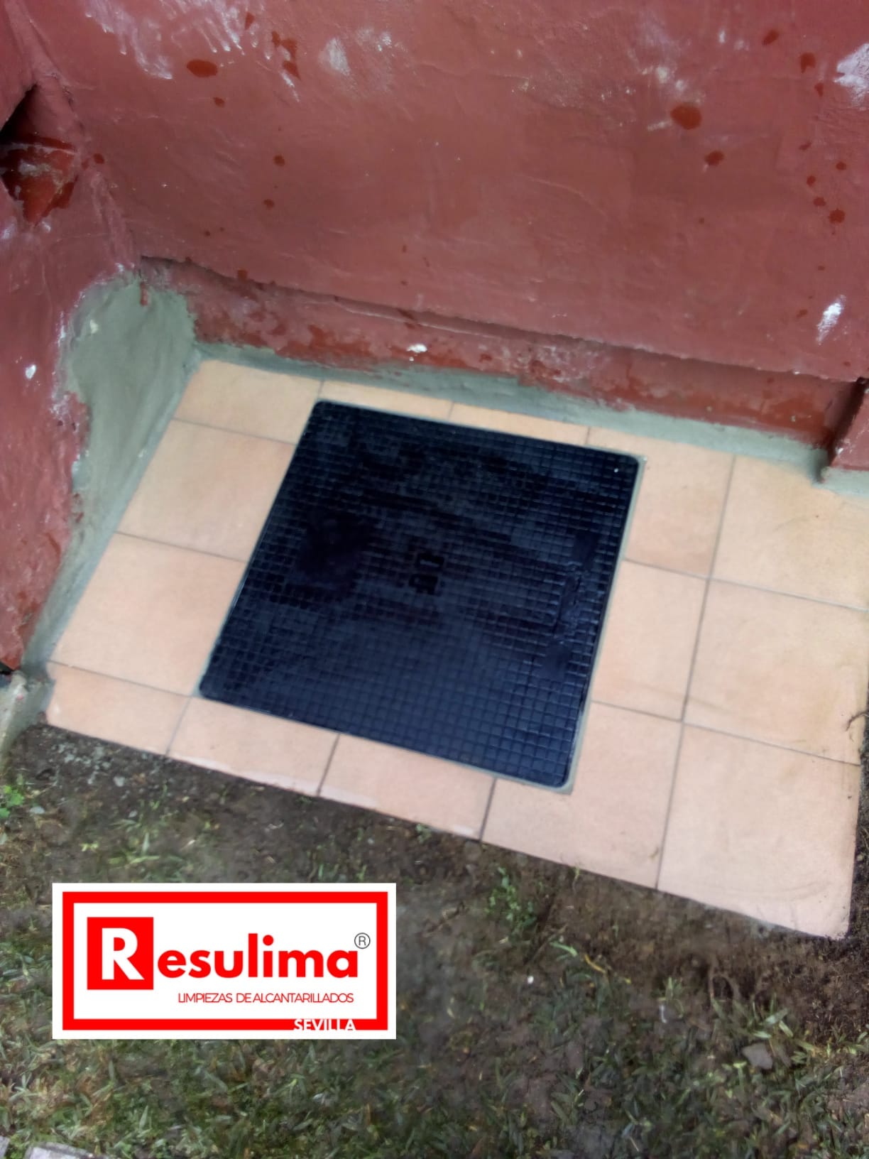 Construcción de tapa de arqueta después
