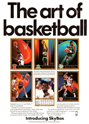 1990-91 SkyBox NBA Basketball Cards