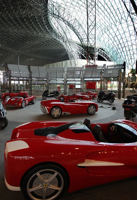 Ferrari World at Yas Island Abu Dhabi World's Largest Indoor Theme Park