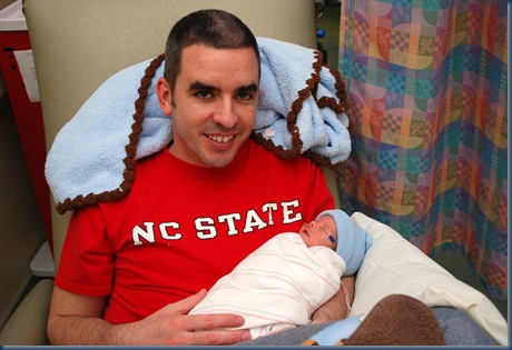 Dad and landon just hanging