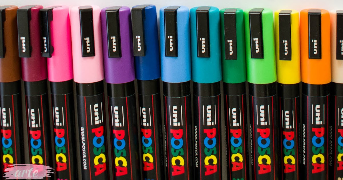 Posca Markers - Review | Artistic Blog - learn how to draw with colored
