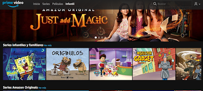 Amazon Prime Video, cine y series para los niñosAmazon Prime Video, cine y series para los niños