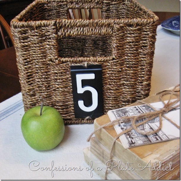 CONFESSIONS OF A PLATE ADDICT Pottery Barn Inspired Numbered Baskets CONFESSIONS OF A PLATE ADDICT Pottery Barn Inspired Numbered Baskets