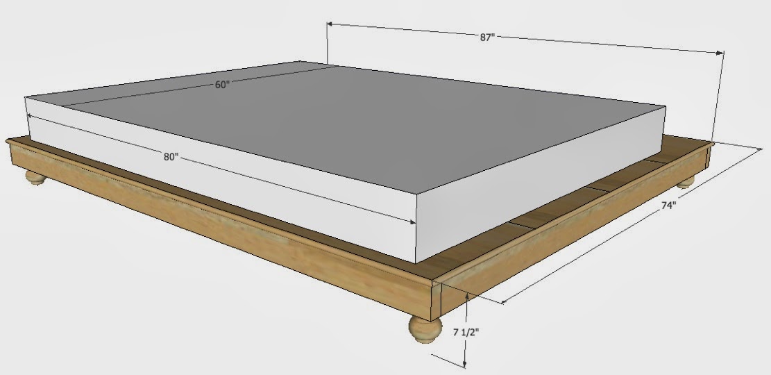 The Queen Size Bed Dimensions in Feet