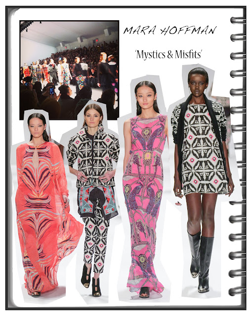 My day two NEW YORK fashion week fall/winter 13 highlights featuring Mara Hoffman