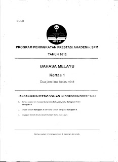 Gerek Basikal Percubaan Spm Kedah Bahasa Melayu 2012 Kertas 1