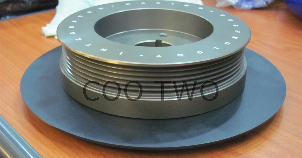 COO TWO AUTO PERFORMANCE: Redline Crank Pulley for 1jz 2jz