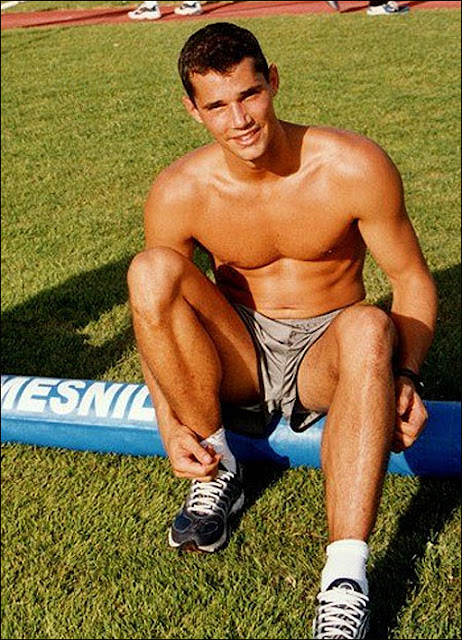 footballer, muscle jock of the day