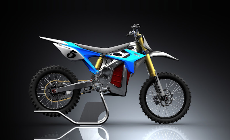 Prototype Bike BRD RedShift Electric Motocross