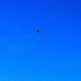 March: kite over the St. Croix