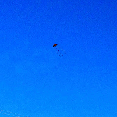 March: kite over the St. Croix