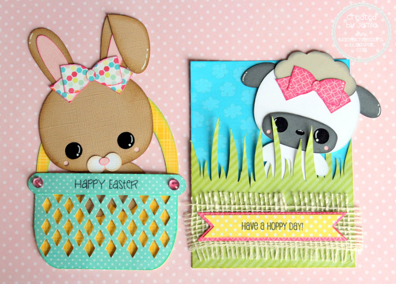 Download SVG Cutting Files: Easter Peek Out Cards