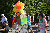 Bajada de disfraces de las fiestas de El Regato