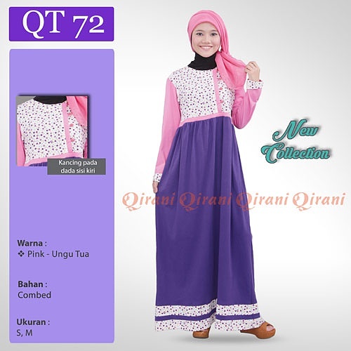 Gamis Remaja Qirani QT 72