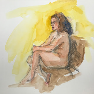 figure study, watercolor sketch, sketch group image