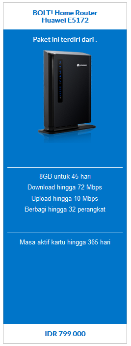 Daftar Harga Modem Bolt Terbaru