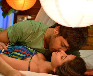 Madhurima romance stills in Best actors movie  