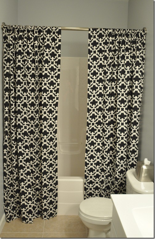 double shower curtain rod lowe's