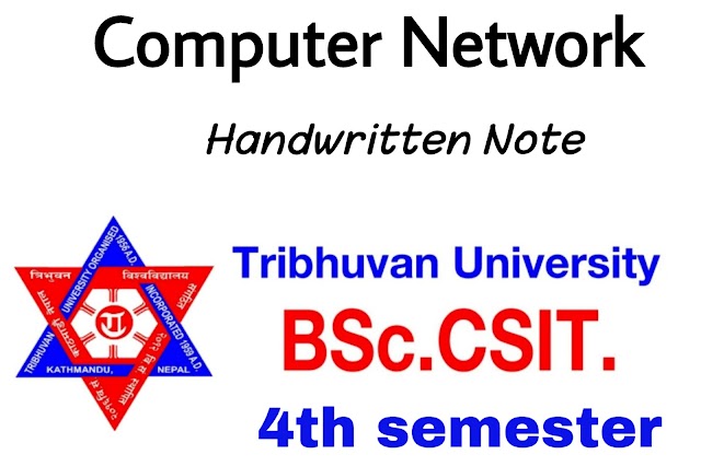 Computer Network Handwritten Note(Unit-3,4,5,6,7)