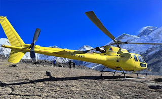 Everest Base Camp Helicopter Tour Landing Flight
