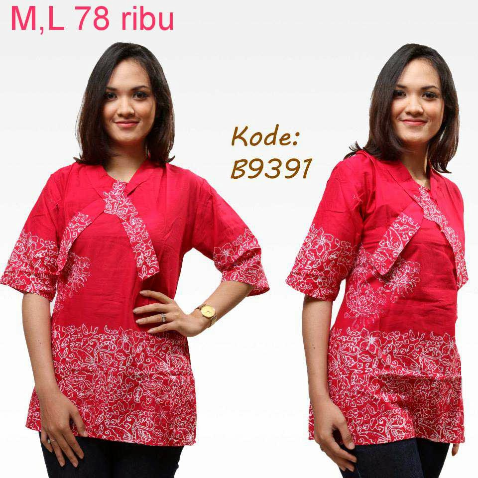  Model Baju Batik Buat Guru Model Baju Batik 