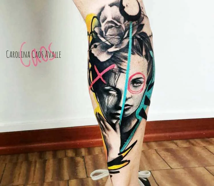 Tatuaje de un rostro