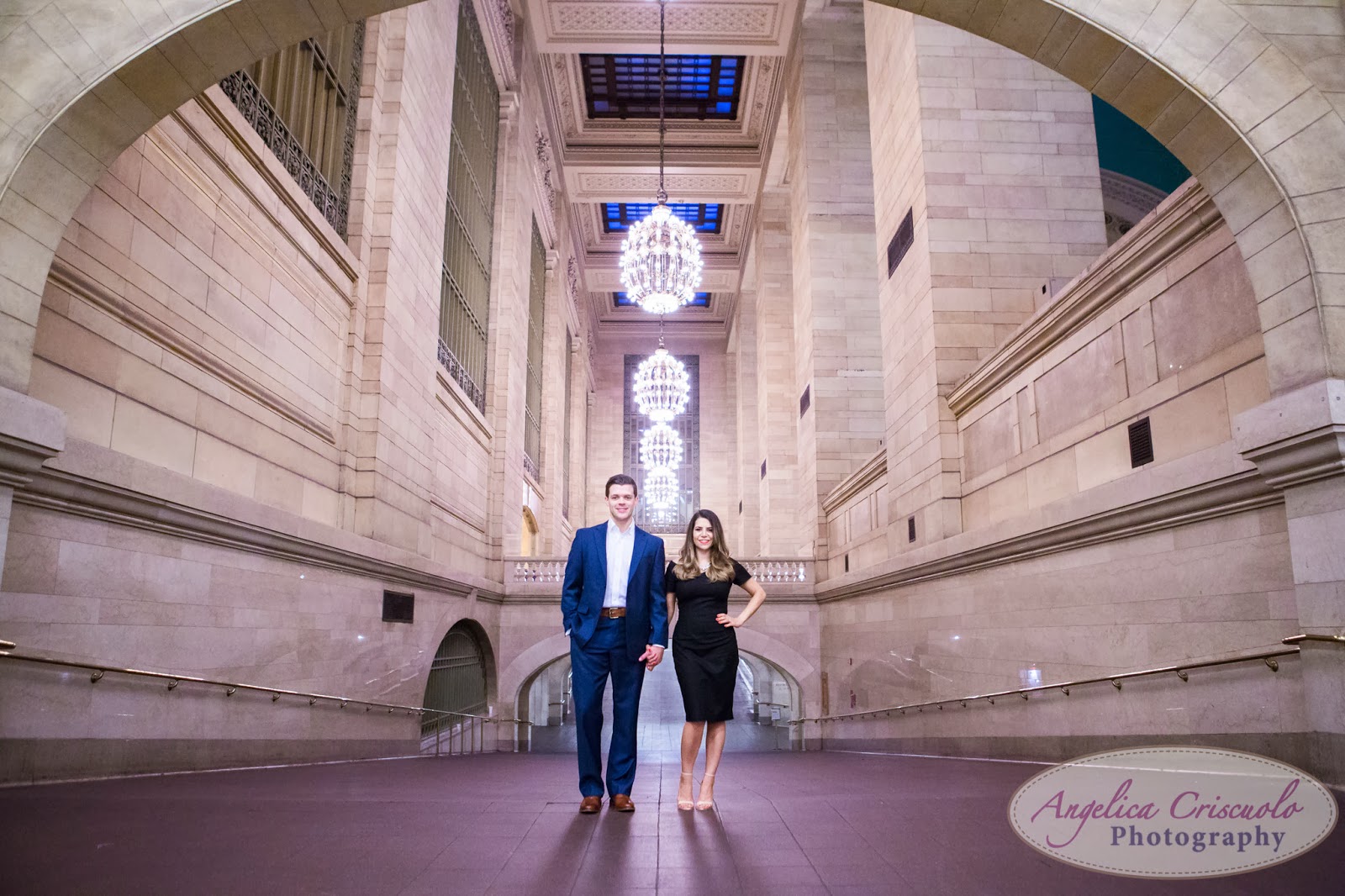 Engagement Photos; New York Engagement Photos; New York; Grand Central Engagement Photos; Zara Dress; Classic dress; What to wear to engagement photos; black dress; Wedding season; wedding engagement photos; ny fashion blogger