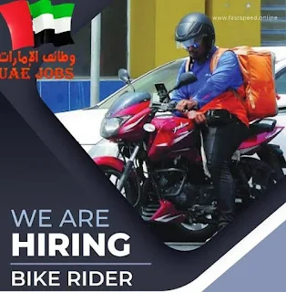 Bike Rider Jobs Vacancies for Courier Company in Dubai