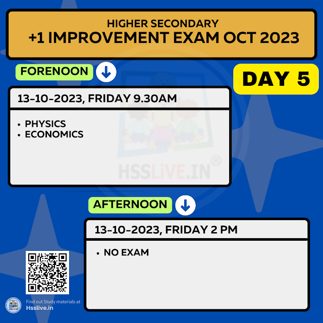 plusone improvement time table and notes 2023