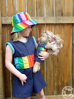 Rainbow Romper