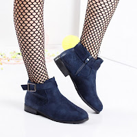 Botine Burcin bleumarin casual