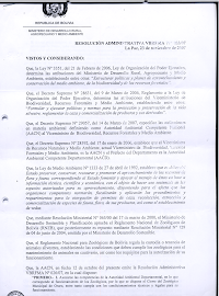 Resolución Administrativa