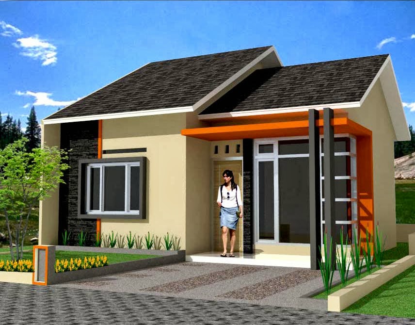 Rumah Sederhana dan Elegant 10 Gambar Tampak Depan Rumah 