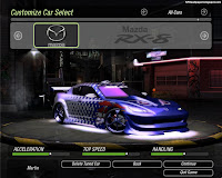 NFS UnderGround 2 Gaming Cars 