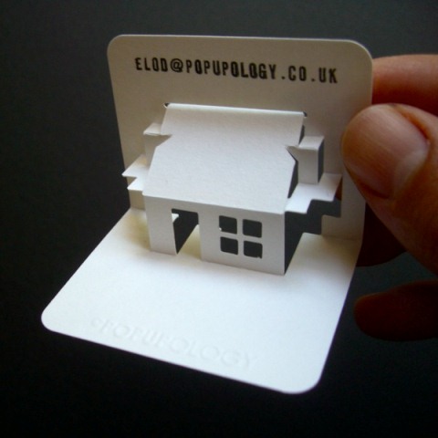 3D Style Business Cards