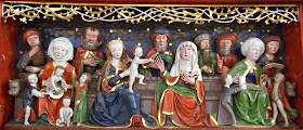 Gościeszowice, Mistrz rzeźby, religia, sceny religijne