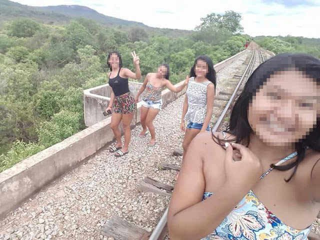 Jovens caem de ponte no Piauí ao tirar selfie e sofrem fraturas