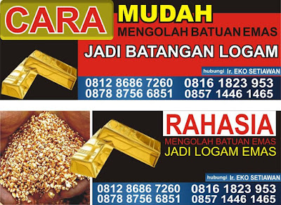 JUAL MESIN PENGOLAH EMAS