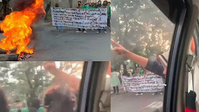 Demo Mahasiswa di Makassar Didukung Emak-emak: Jangan Berhenti Nak, Turunkan Harga Minyak