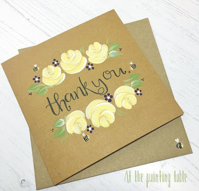 Beautiful Vintage roses and cute bees! We love it! 