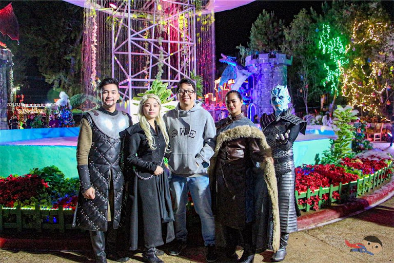 Game of Thrones Characters in Christmas Village, Baguio Country Club