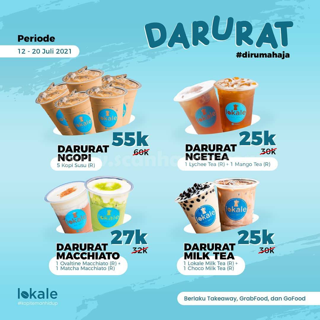 Promo Lokale Paket PPKM Darurat harga mulai 25K