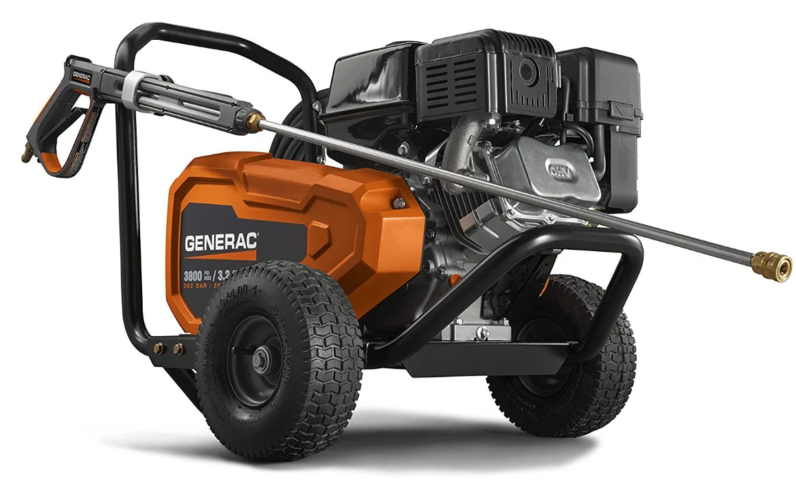 Generac 6712 3,800 PSI 3.2 GPM Professional Grade Gas Pressure Washer