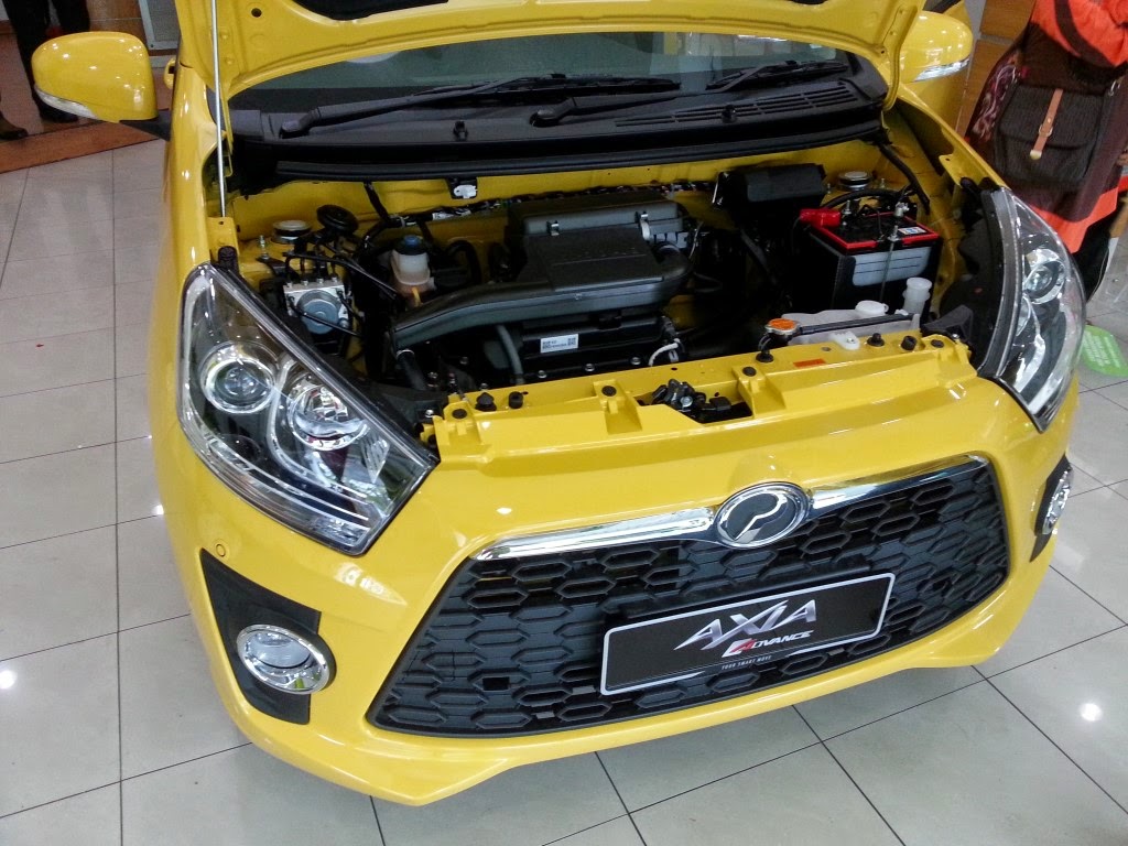 ASIAN AUTO DIGEST: The New 2014 Perodua Axia Interior 