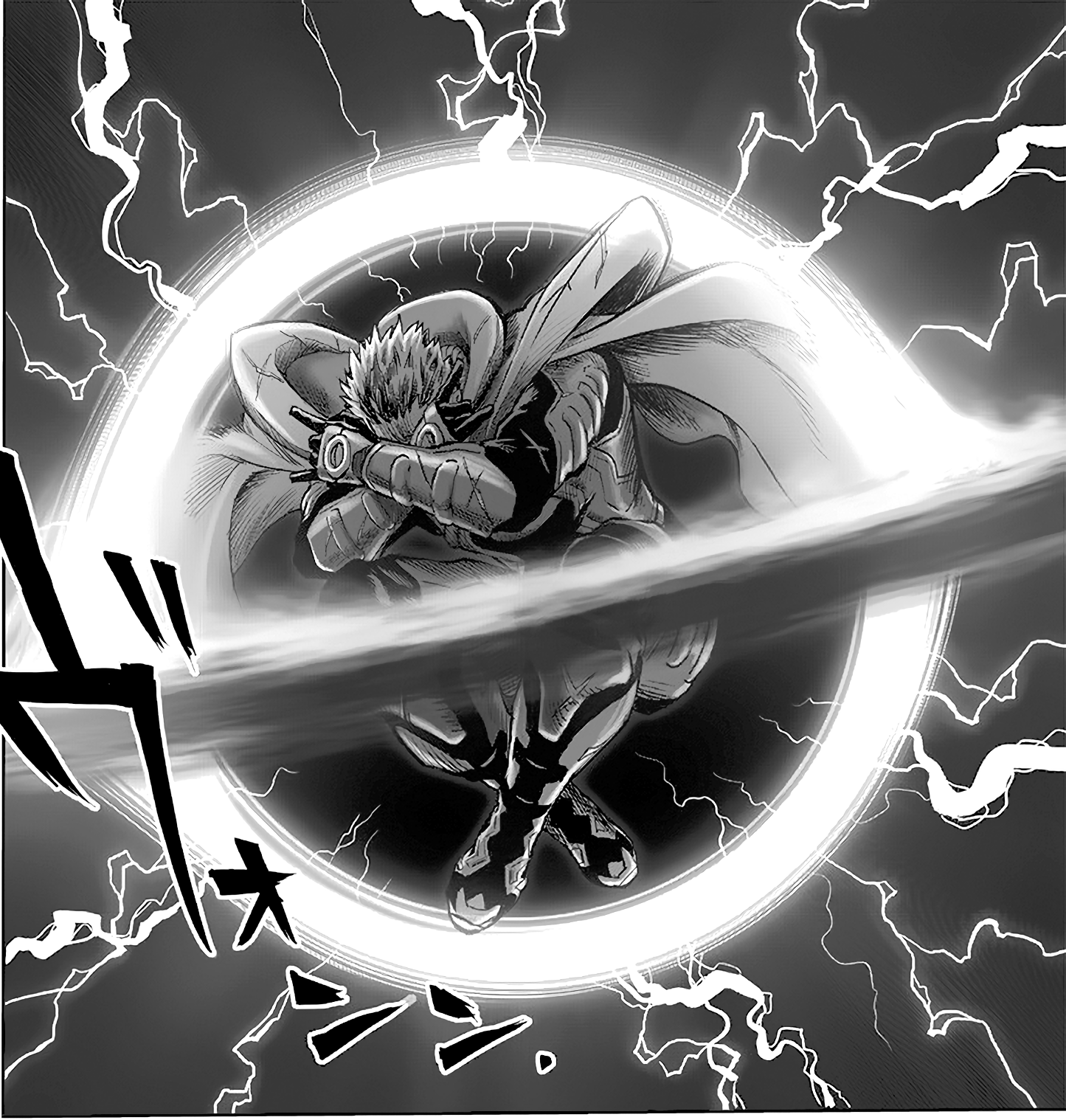 Opm Chapter 113 Terrible Luck Redraw One Punch Man Motion Manga