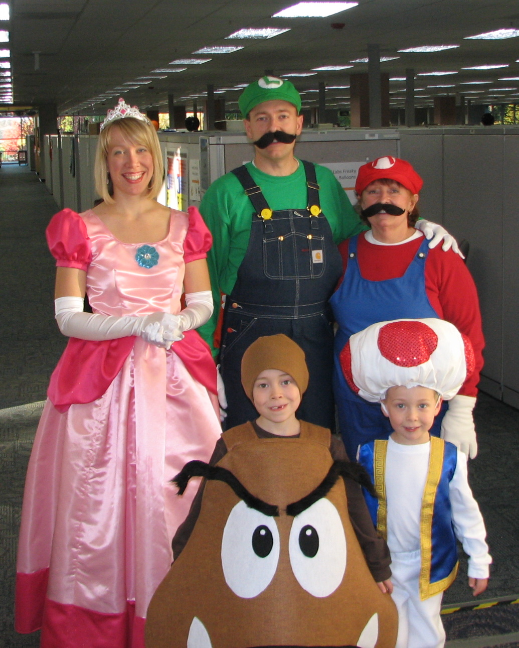 Super Brothers Costume Family Matching Adult & Kids Cosplay Costume Mario  Brothers Halloween Cosplay Costume