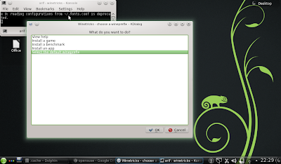 Winetricks di OpenSUSE 12.3